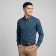 Plain Twilight Blue Shirt : Slim