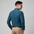 Plain Twilight Blue Shirt : Slim