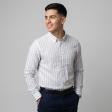 Stripes White Shirt : Slim