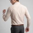 Stripes Peach Shirt : Slim