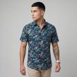 Print Gray Shirt : Party