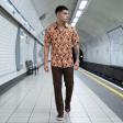 Print Yellow Shirt : Party
