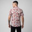 Print Peach Shirt : Party