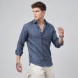 Plain Navy Blue Shirt : Ditto