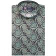 Print Green Shirt : Party