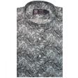 Print Gray Shirt : Party