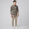 Print Gray Shirt : Party