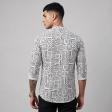 Print White Shirt : Party
