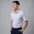 Stripes Blue Shirt : Business