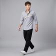 Combination Light Gray Shirt : Ditto