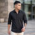 Self Design Black Shirt : Ditto