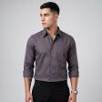 Self Design Gray Shirt : Ditto