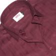 Self Design Maroon Shirt : Ditto