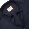 Self Design Navy Blue Shirt : Ditto
