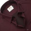 Self Design Maroon Shirt : Ditto
