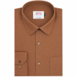 Self Design Rust Shirt : Ditto
