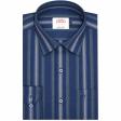 Stripes Navy Blue Shirt : Ditto