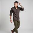 Stripes Maroon Shirt : Ditto