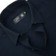 Self Design Navy Blue Shirt : Ditto