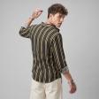 Self Design Yellow Shirt : Ditto