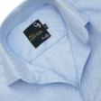 Self Design Light Blue Shirt : Business