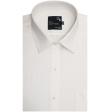 Self Design White Shirt : Business