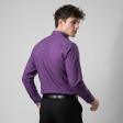 Self Design Maroon Shirt : Business