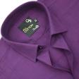 Self Design Maroon Shirt : Business
