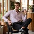 Stripes Pink Shirt : Business