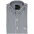 Stripes Dark Gray Shirt : Business