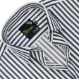 Stripes Dark Gray Shirt : Business