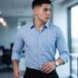 Checks Black Shirt : Business