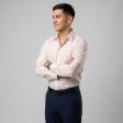 Checks Pink Shirt : Business