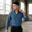 Checks Blue Shirt : Business