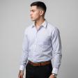 Stripes Blue Shirt : Business