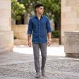 Plain Blue Shirt : Ditto