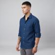 Plain Blue Shirt : Ditto