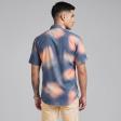 Print Blue Shirt : Ditto