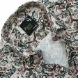 Print Brown Shirt : Party