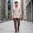 Plain Fawn Shirt : Party