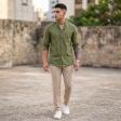 Plain Green Shirt : Party