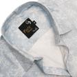 Print Blue Shirt : Party