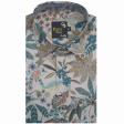 Print Gray Shirt : Party