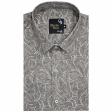 Print Green Shirt : Party