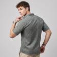 Print Green Shirt : Party