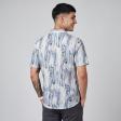 Print Gray Shirt : Party