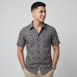 Print Gray Shirt : Party