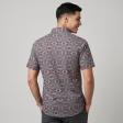 Print Rust Shirt : Party