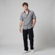 Print Blue Shirt : Party
