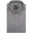 Print Brown Shirt : Party